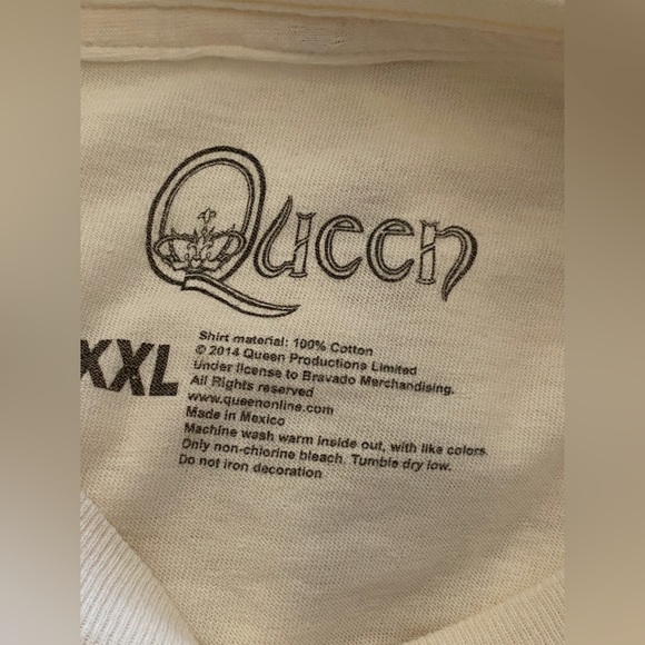 Queen t-shirt in 100% cotton - Picture 3 of 3